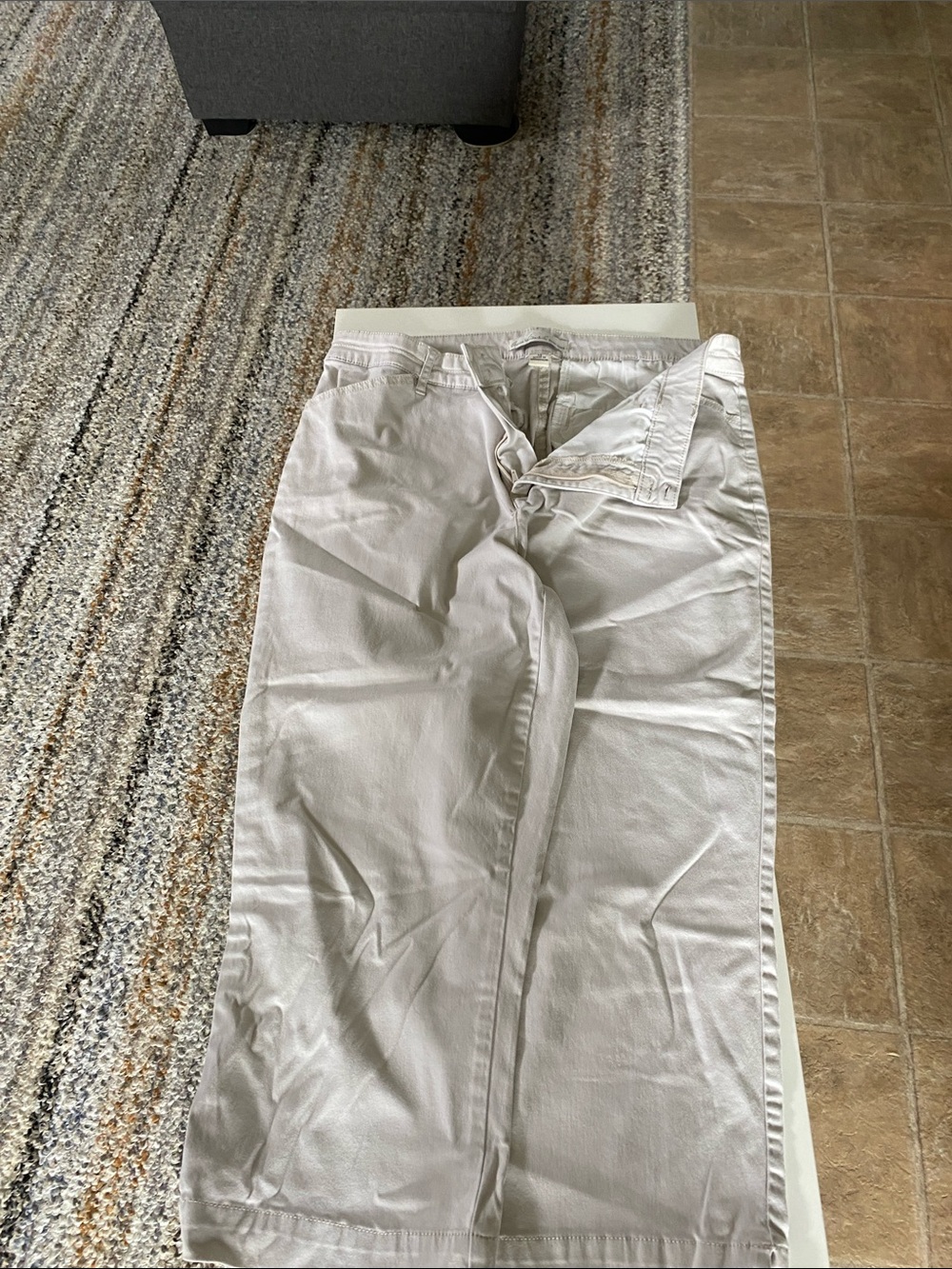 Gloria Vanderbilt Light Taupe Pants